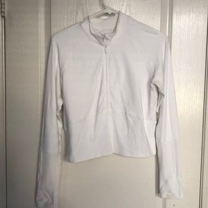 Lululemon Take it in Stride white 1/2 zip